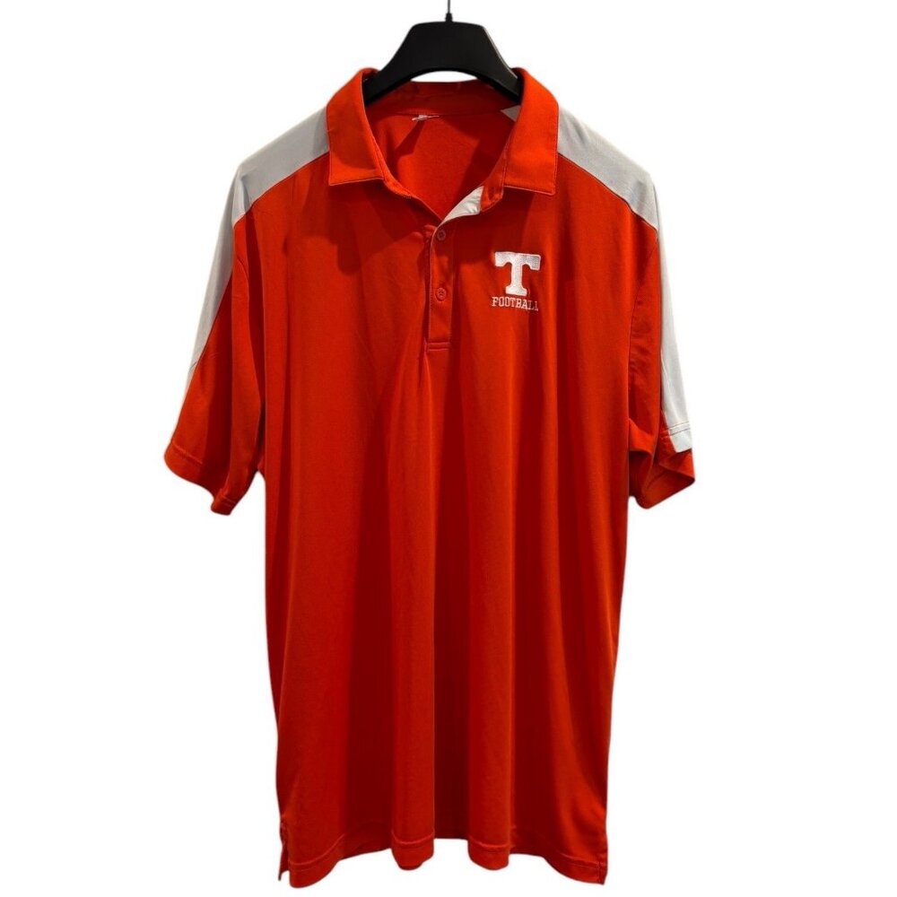 Tennessee Volunteers Football Polo 🧡 Men’s‎ L | NCAA Augusta Shirt
